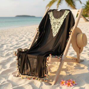 Sun!  Super cute Beaches & Boho swimsuit coverup